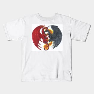 Unicorn and Dragon Kids T-Shirt